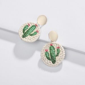 Cactus earrings